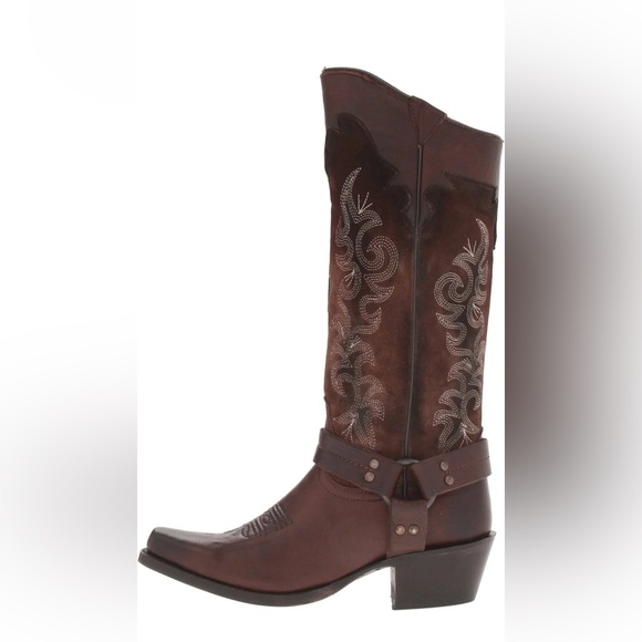 NIB FRYE BOOTS Sz 9 WOMENS LILLY HARNESS TALL COGNAC GORGEOUS BOOTS! NEW!!!!! - Picture 3 of 8